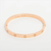 Cartier Classic Model Love Bracelet Size 17